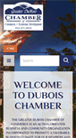 Mobile Screenshot of duboispachamber.com